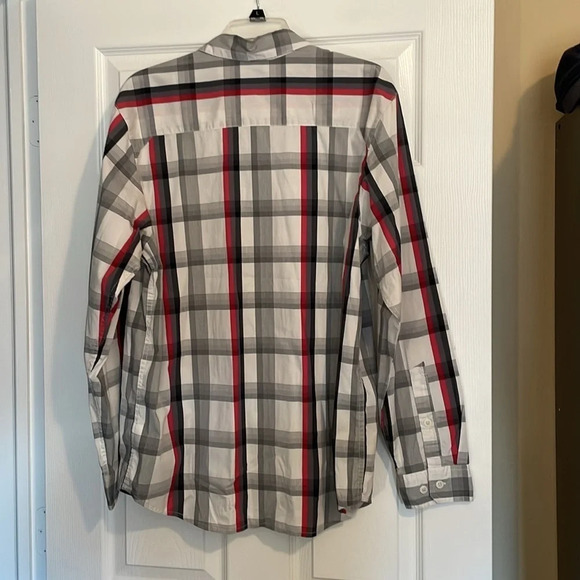 Columbia mens plaid long sleeve button down shirt size medium - Picture 5 of 6